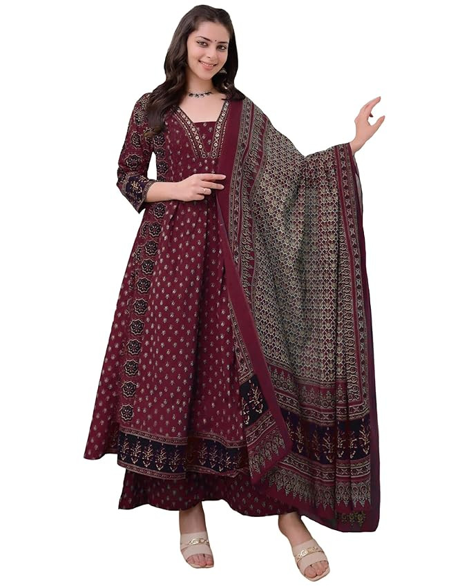 Mritsa Gota Patti Silk Lehenga Set - Red