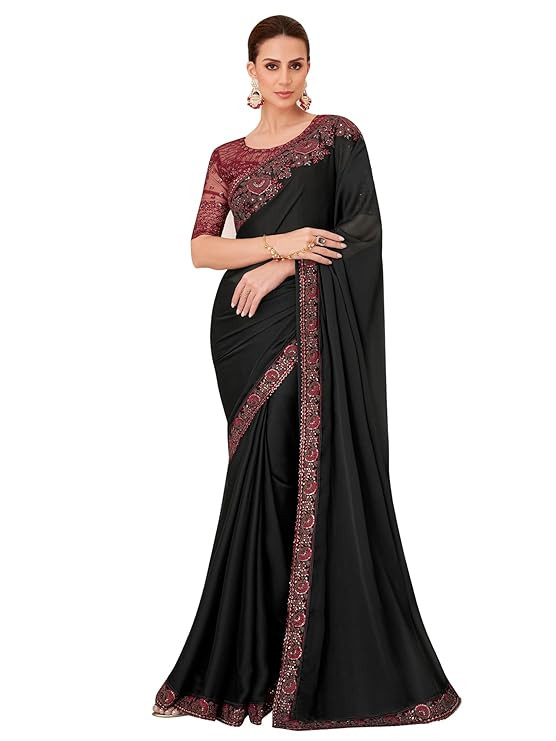 Mritsa Gota Patti Silk Lehenga Set - Red