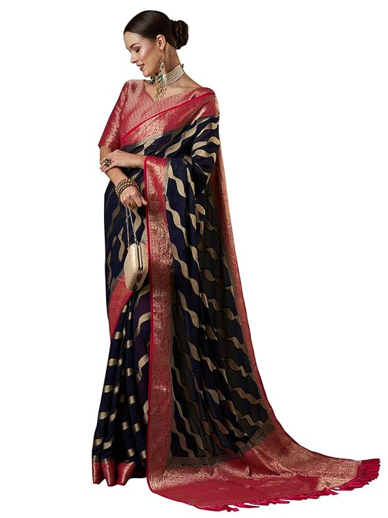 Mritsa Gota Patti Silk Lehenga Set - Red