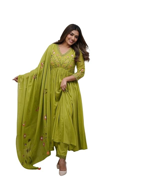 Mritsa Gota Patti Silk Lehenga Set - Red